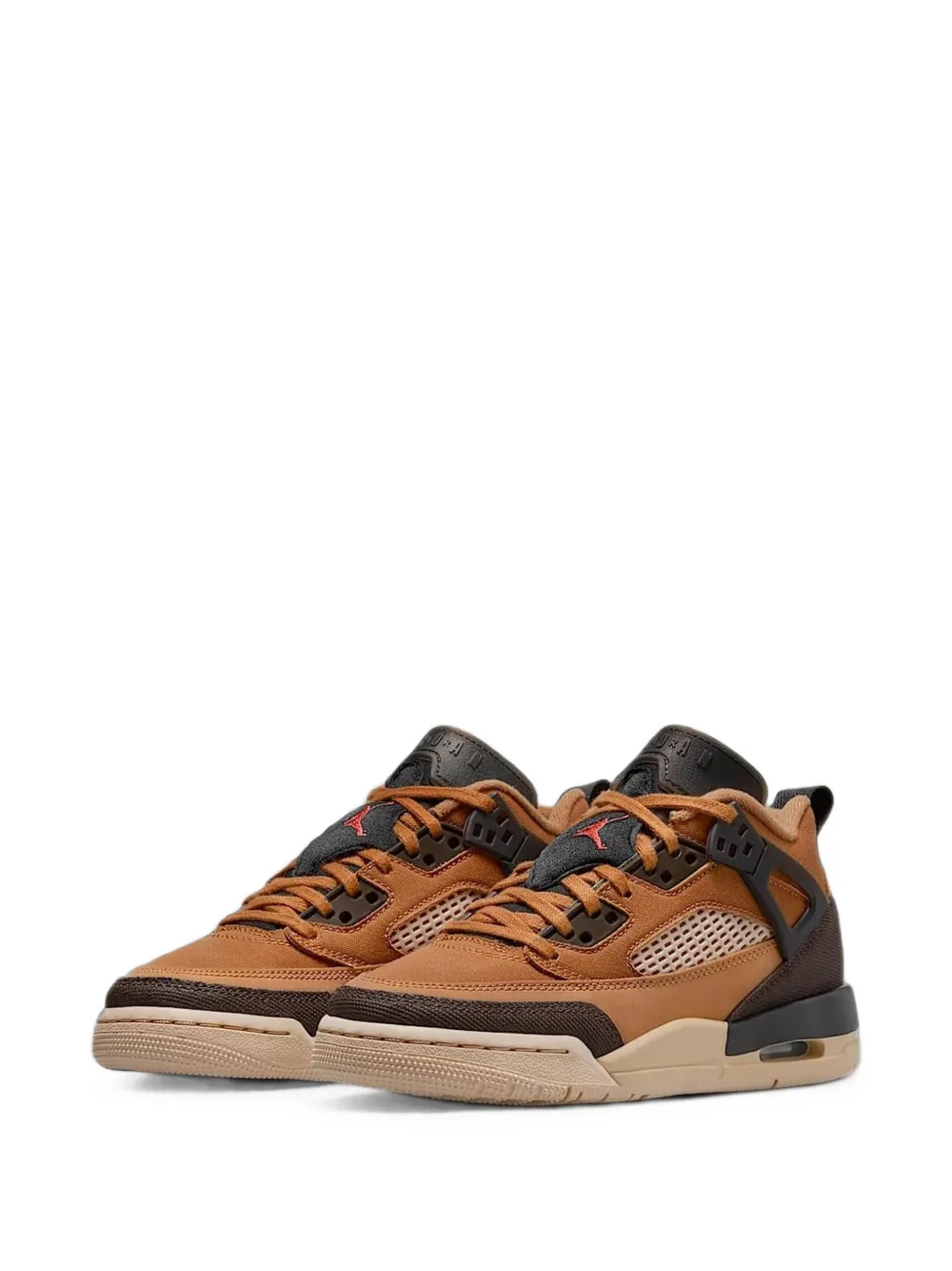 Jordan Kids Spizike Low "Flax Black/Sanddrift/Baroque Brown" sneakers - Marrone