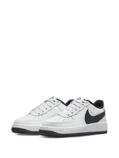 Nike Kids Air Force 1 Low LV8 "White/Black" sneakers