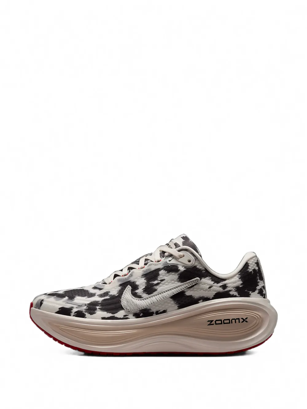 Nike Vomero Plus cow-print sneakers Wit