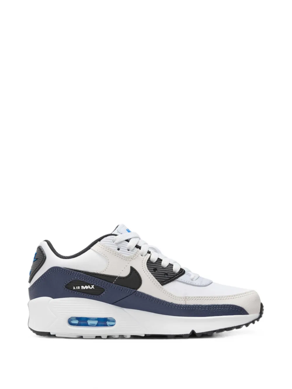 Nike Kids Air Max 90 "Phantom Thunder Blue" sneakers Wit