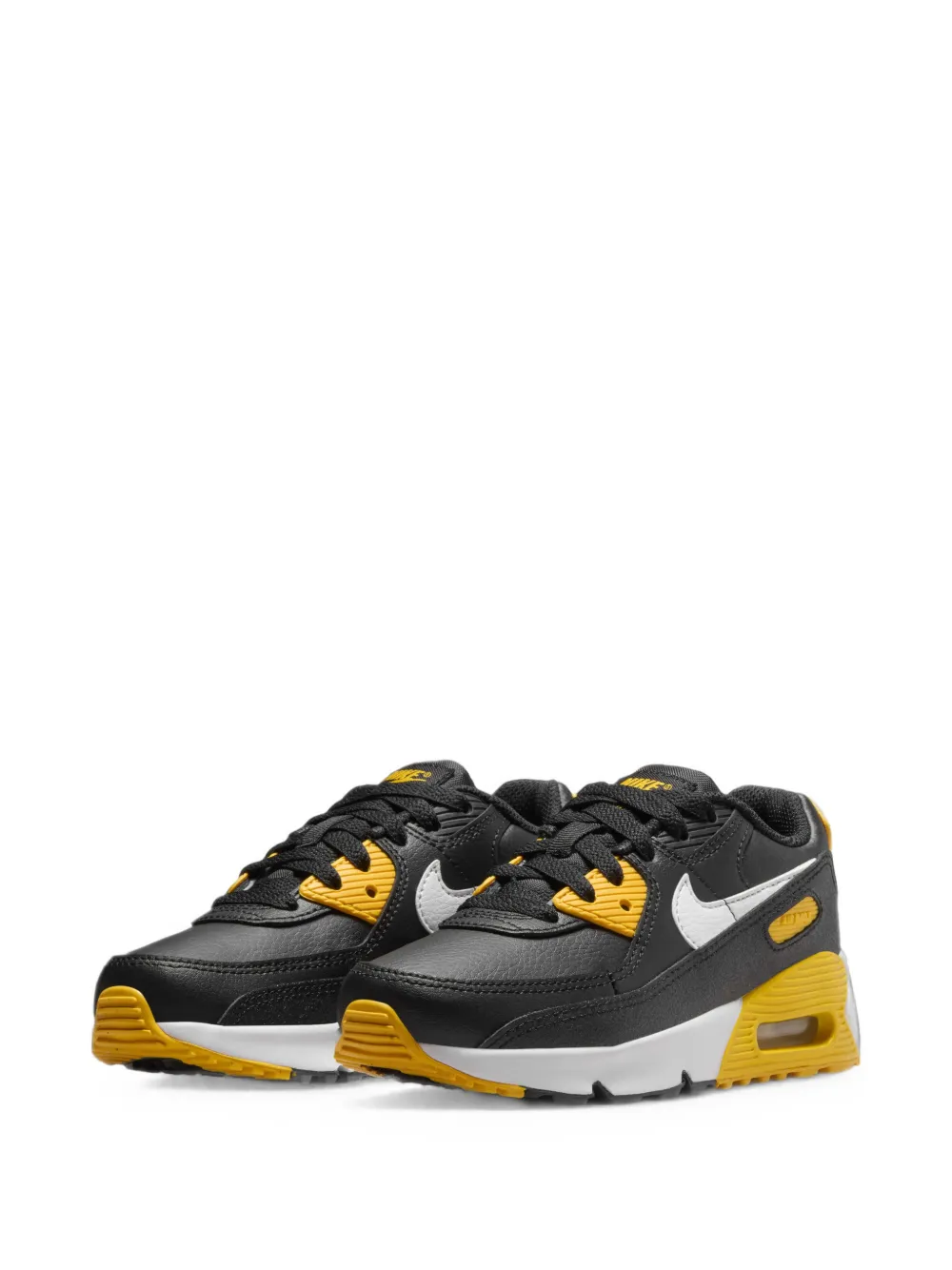 Nike Kids Air Max 90 "Black University Gold" sneakers Zwart