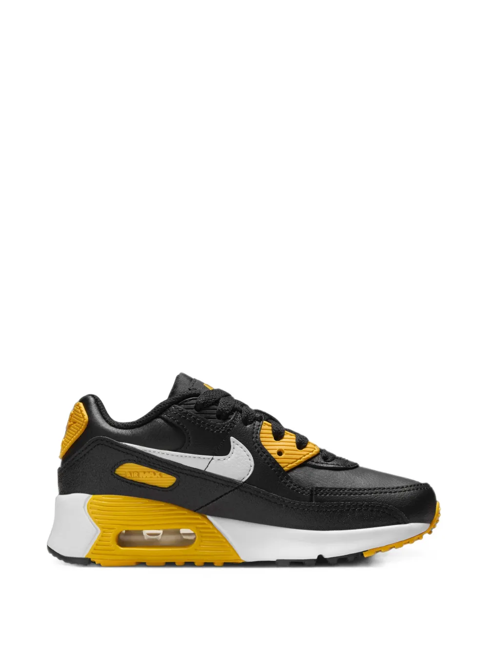 Nike Kids Air Max 90 "Black University Gold" sneakers Zwart