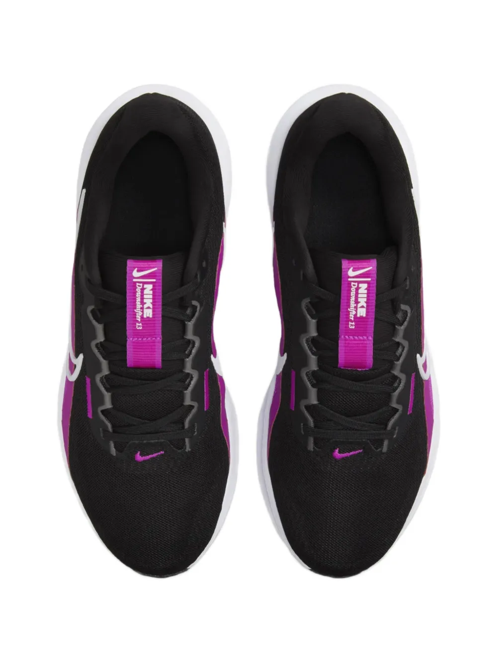 Nike Downshifter 13 mesh sneakers Zwart