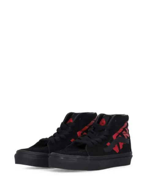 Vans Kids Sk8-Hi logo-print sneakers