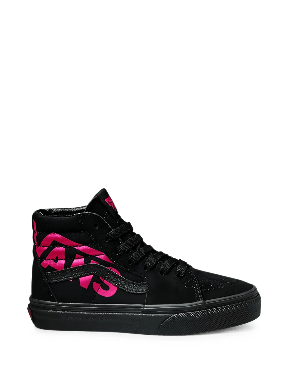 Vans Kids Sk8-Hi logo-print sneakers Zwart