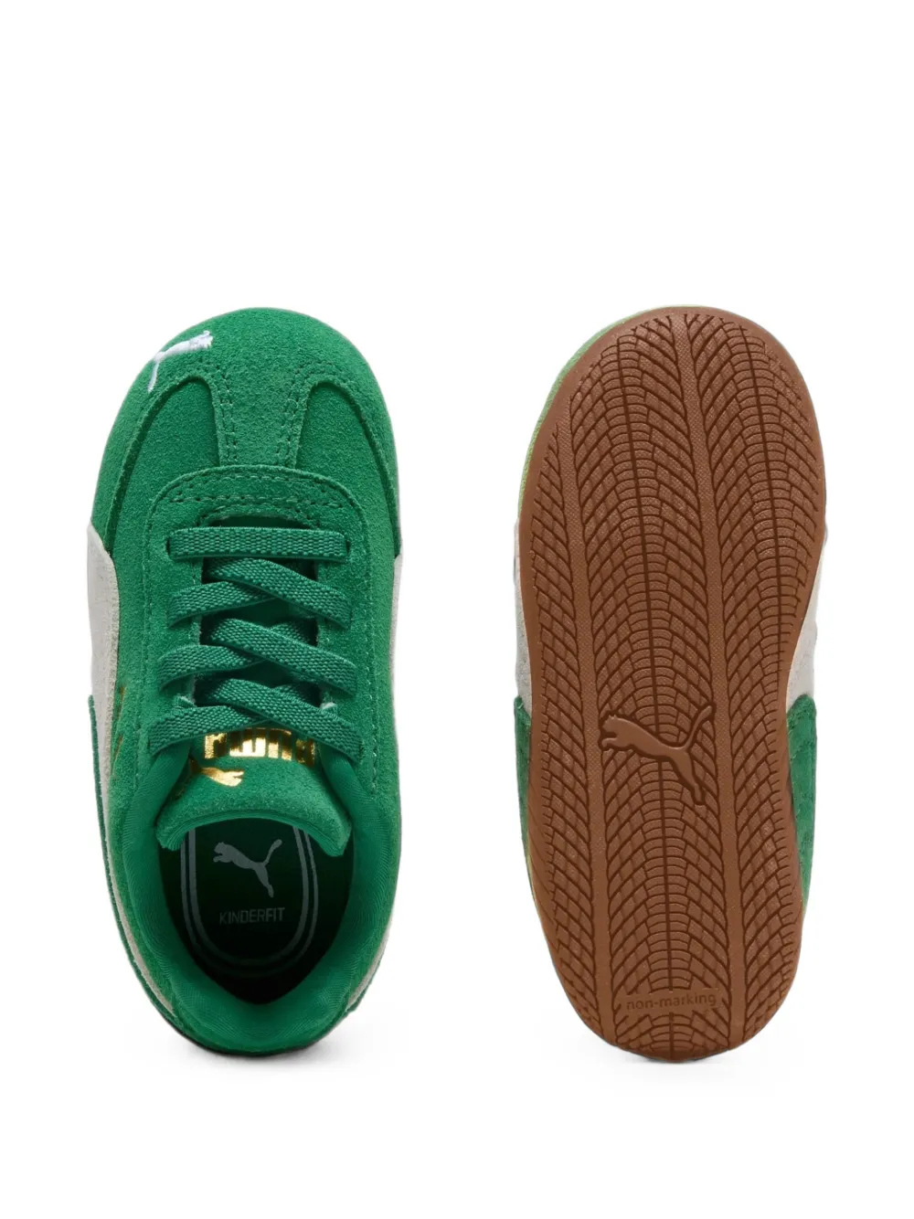 Puma Kids Speedcat OG "Archive Green PUMA White" sneakers Groen