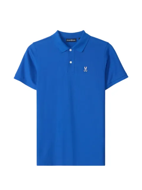Psycho Bunny logo-embroidered piqué polo shirt