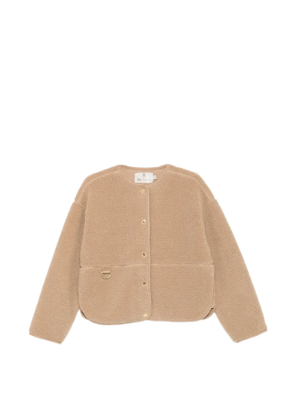 Barbour Arlene fleece-texture jacket - Nude