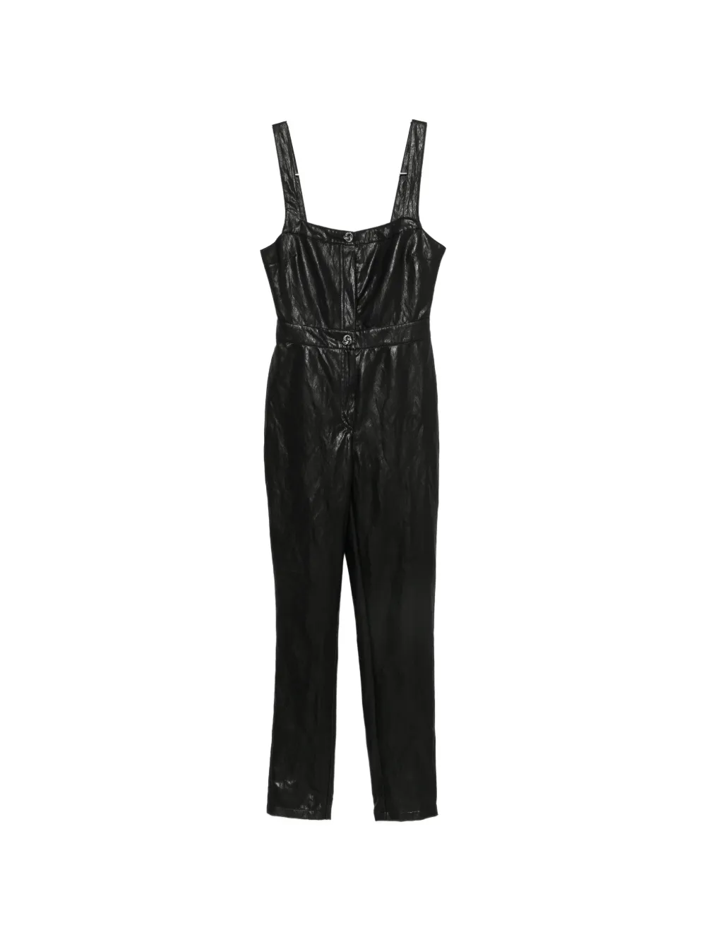 Kristina Ti button-up sleeveless jumpsuit - Nero
