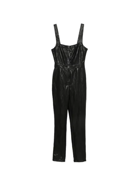 Kristina Ti button-up sleeveless jumpsuit