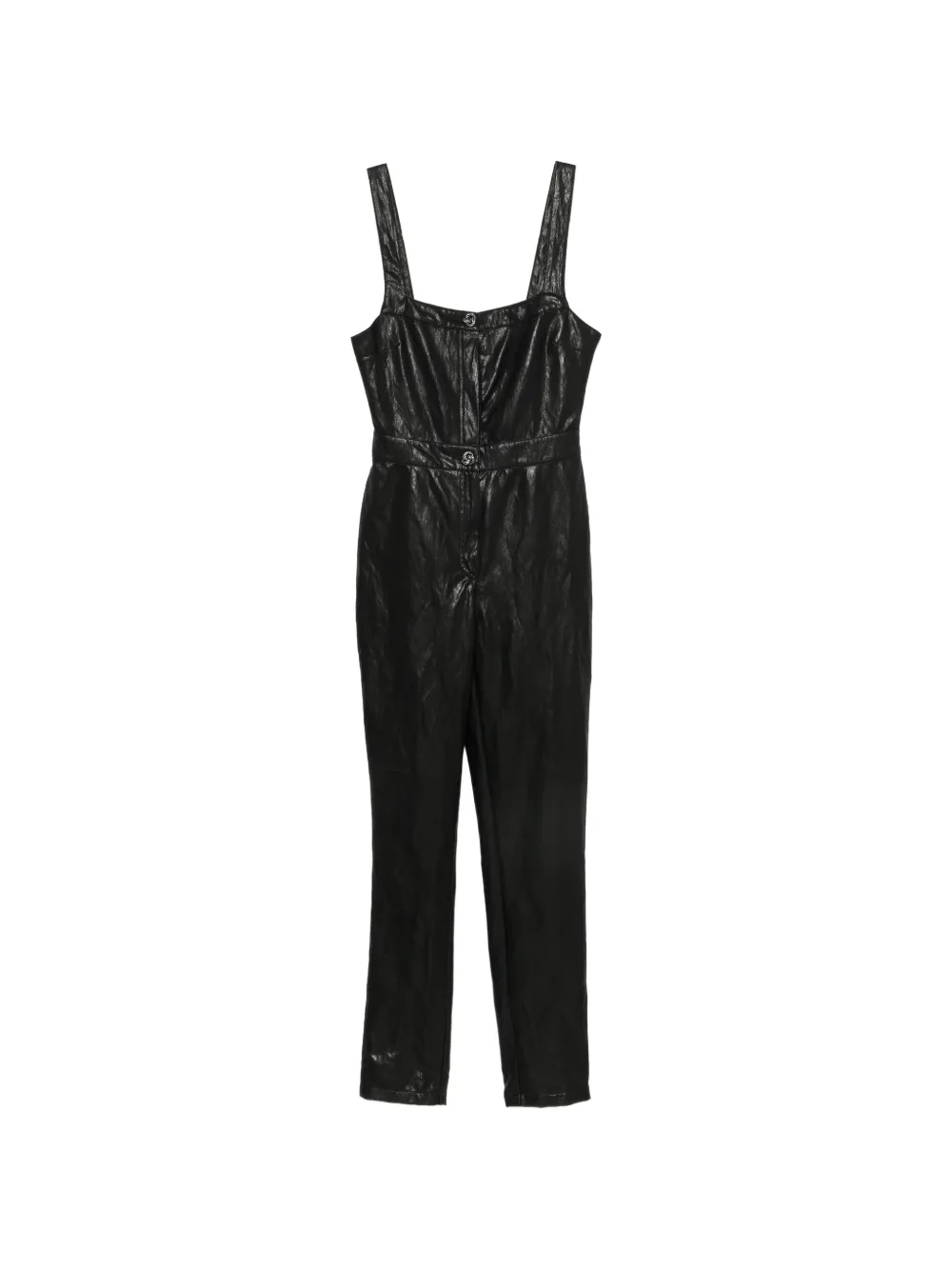 Kristina Ti button-up sleeveless jumpsuit - Nero