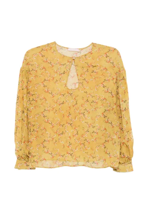 Kristina Ti blusa con estampado floral