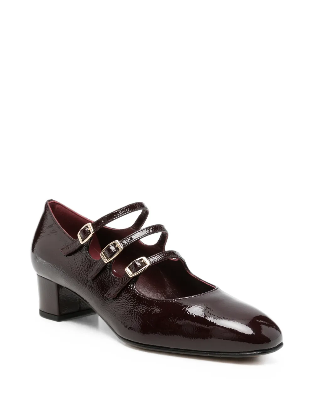 Carel Paris Kina patent-leather pumps Rood