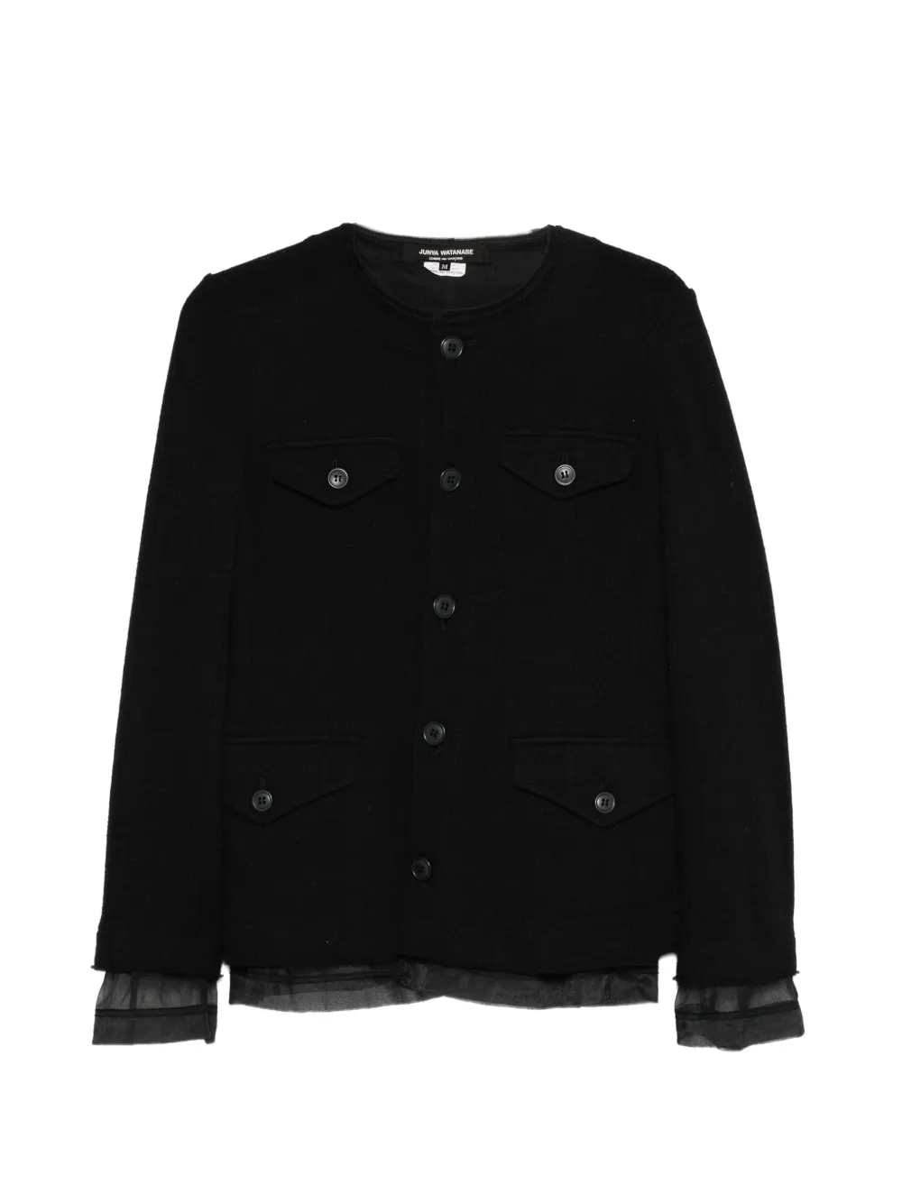 Comme Des Garçons Pre-Owned Giacca a strati anni 2000 - Nero