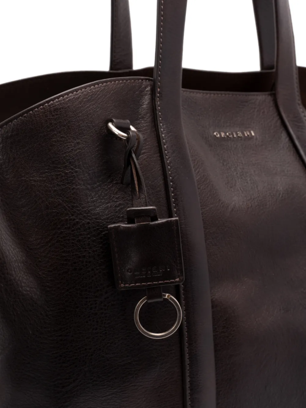 Orciani Lagoon tote bag Bruin