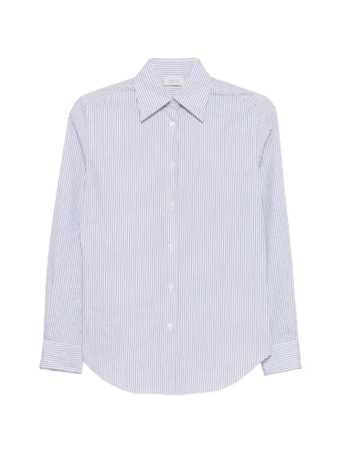 Mazzarelli vertical-stripe long-sleeve shirt