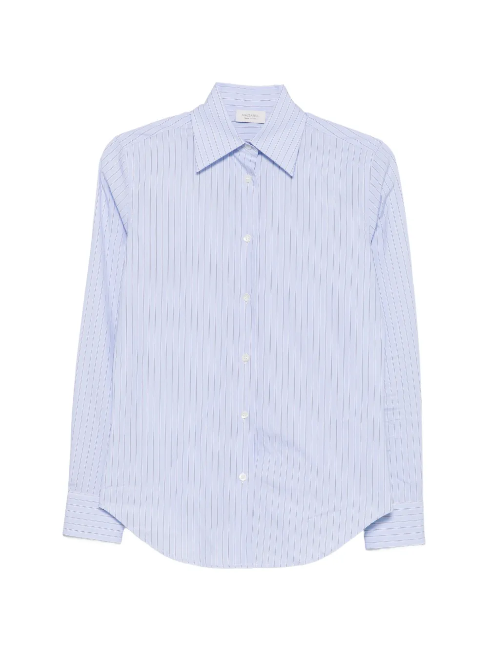 Mazzarelli striped-print shirt - Blau