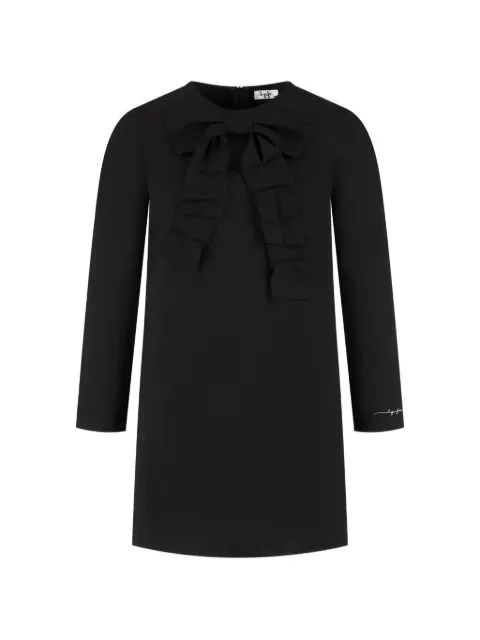 Il Gufo bow-detail ruffled dress