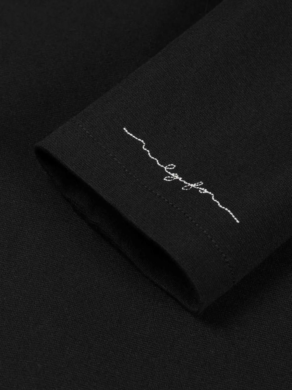 Il Gufo Jurk met ruches en strikdetail Zwart