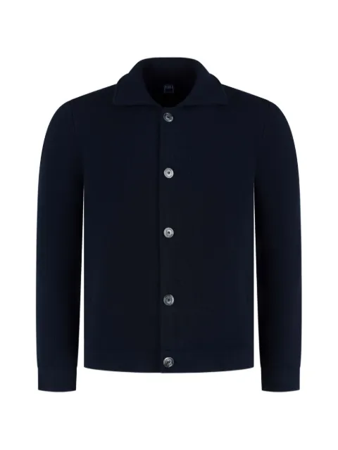 Fedeli button-up collared cardigan