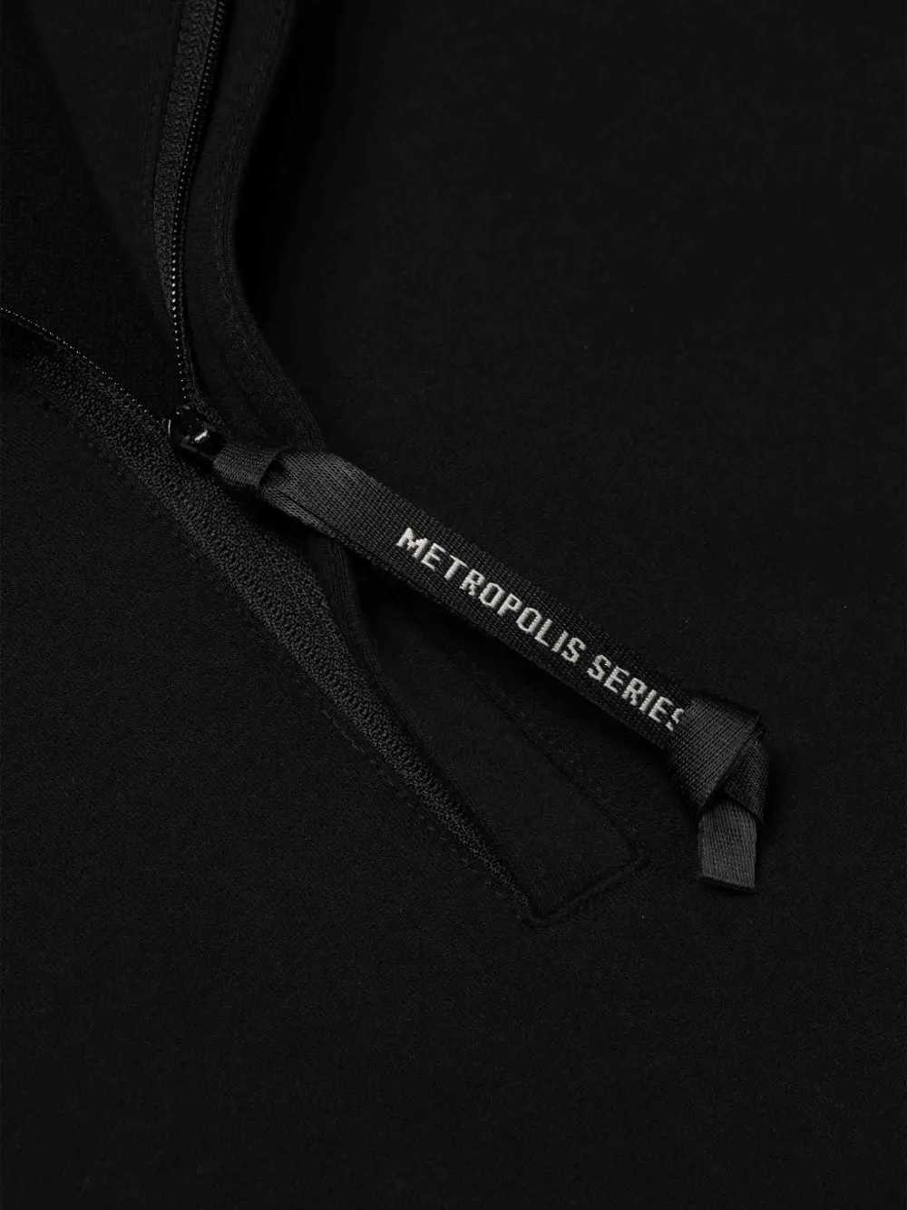 C.P. Company Metropolis Series trui met kwartrits Zwart