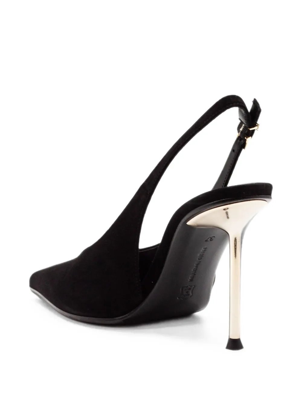 Sergio Levantesi Petra slingback pumps Zwart