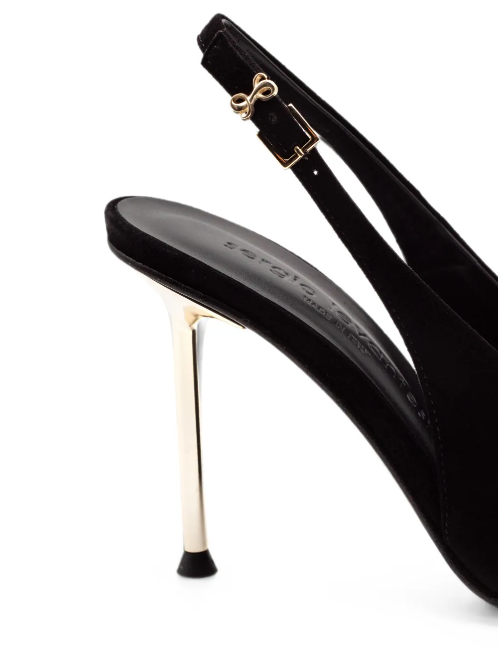 Sergio Levantesi Petra slingback pumps Zwart