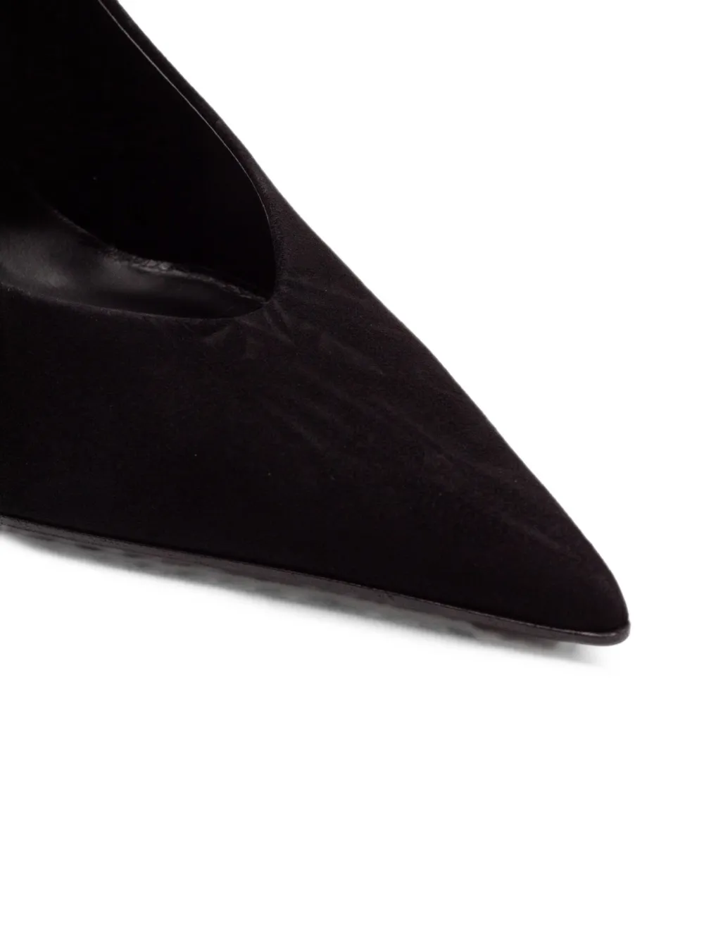 Sergio Levantesi Pole tapered-toe pumps Zwart
