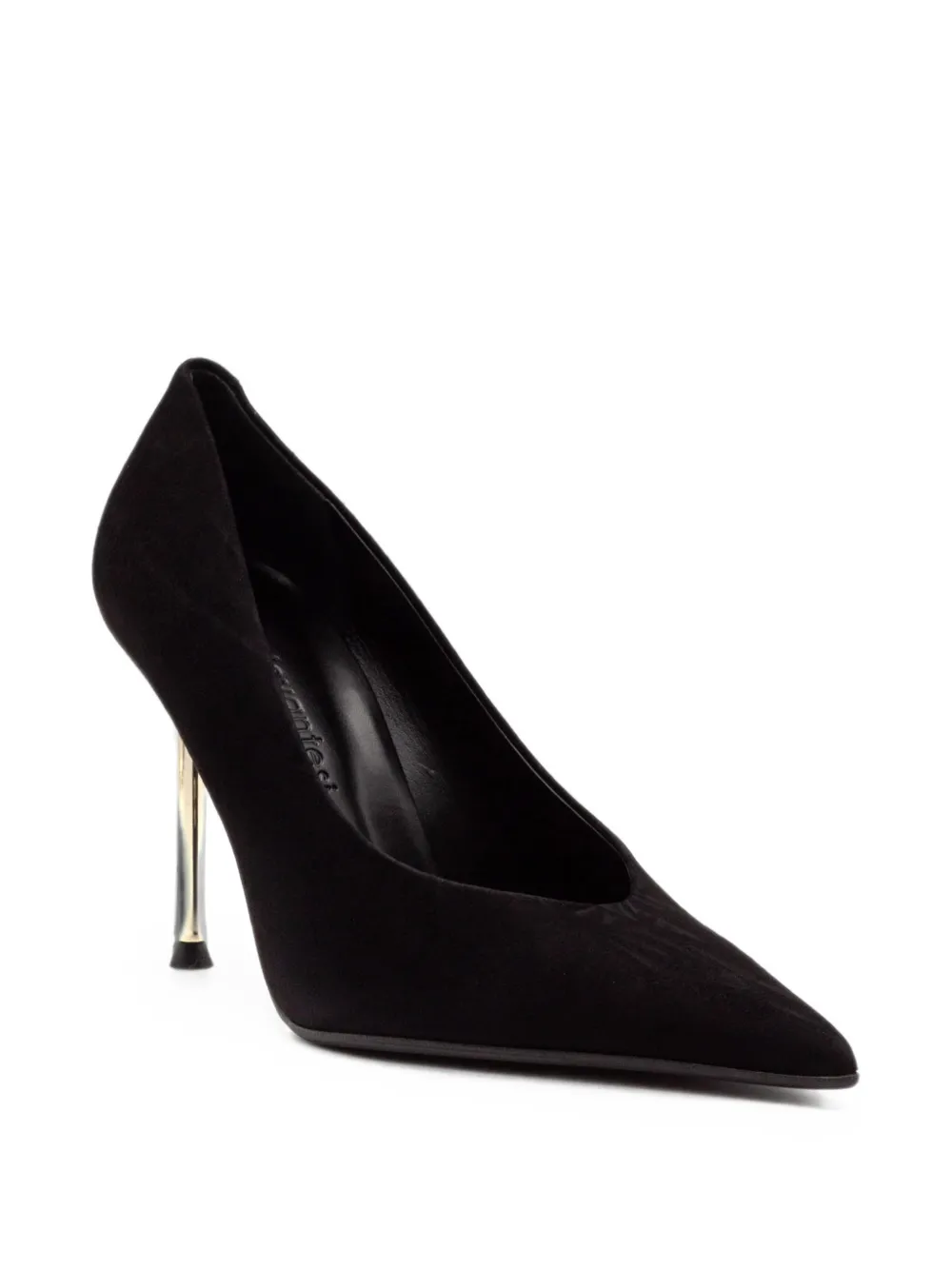 Sergio Levantesi Pole tapered-toe pumps Zwart