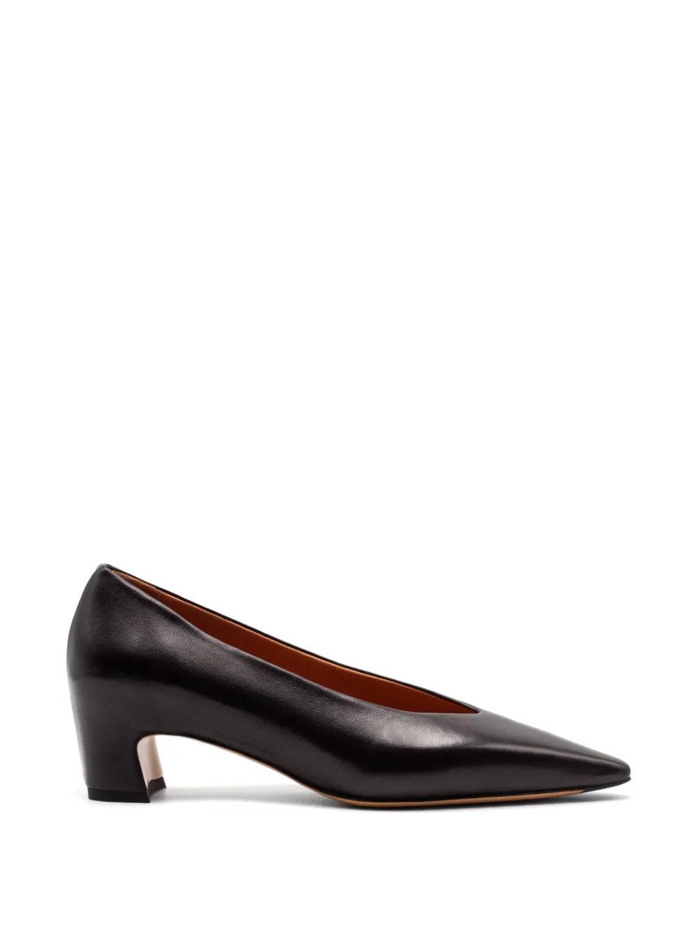 mara bini tapered-toe leather pumps