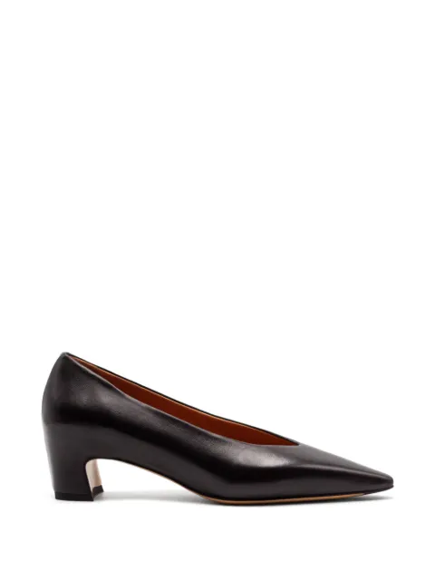 mara bini tapered-toe leather pumps