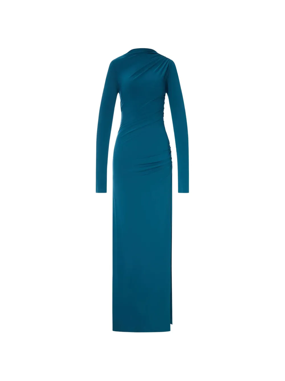 THE ANDAMANE Abito Sophie lungo con ruches - Verde