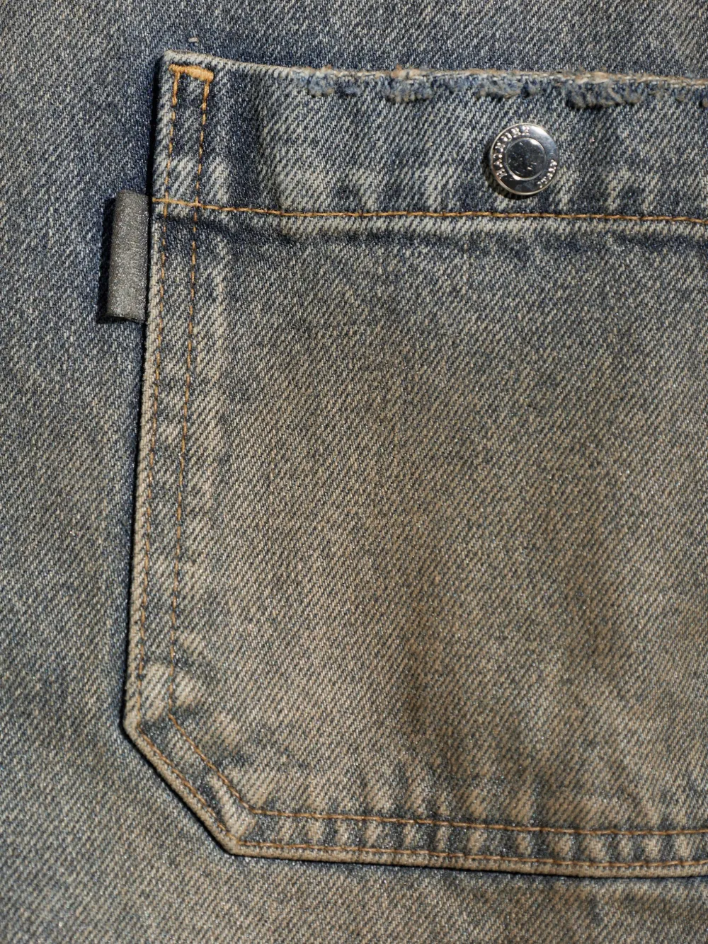 Haikure Nelson denim overhemd Blauw