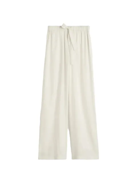 TOTEME pantalones con cintura lazada