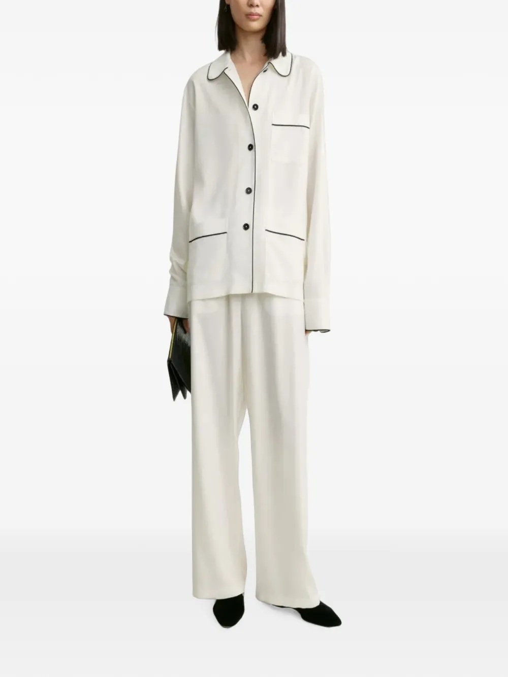 TOTEME Zijden blouse Wit