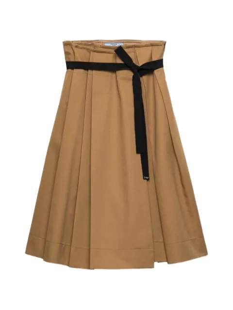 Prada gabardine skirt