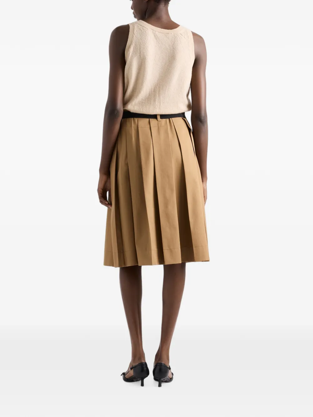 Prada Gabardine rok Beige