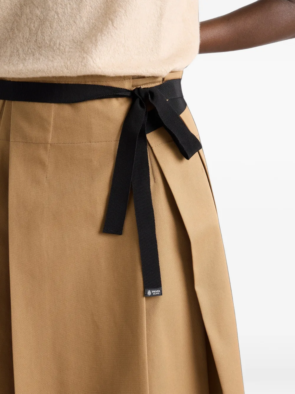Prada Gabardine rok Beige