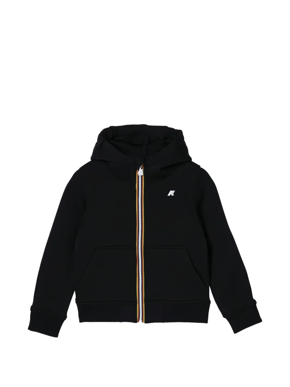 K Way Kids Felpa P. Berenger Spacer con applicazione logo - Nero