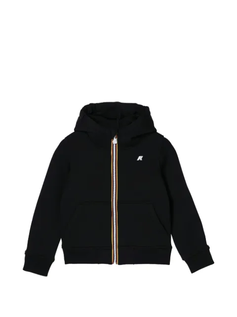 K Way Kids hoodie zippé P. Berenger Spacer à patch logo