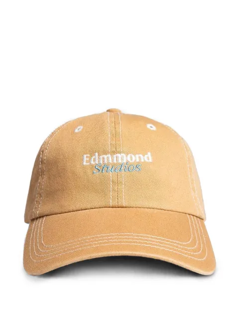 Edmmond Studios logo-embroidered contrast-stitch hat