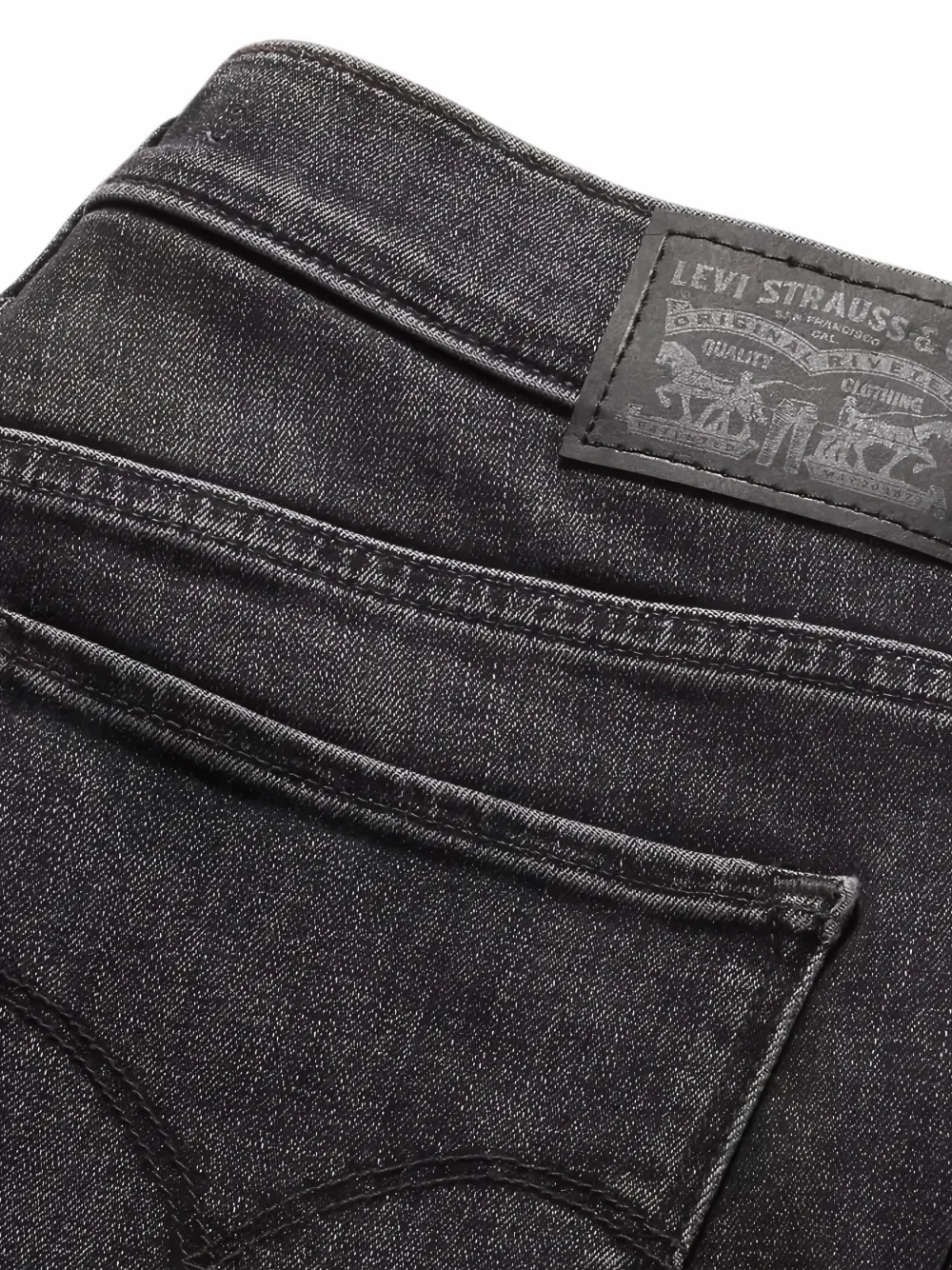 Levi's 311 Shaping skinny jeans met rits Grijs