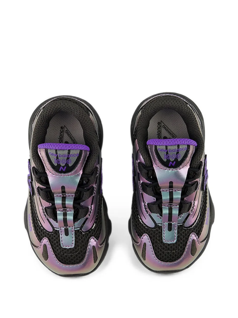 New Balance Kids 1000 Bungee iridescent sneakers Paars