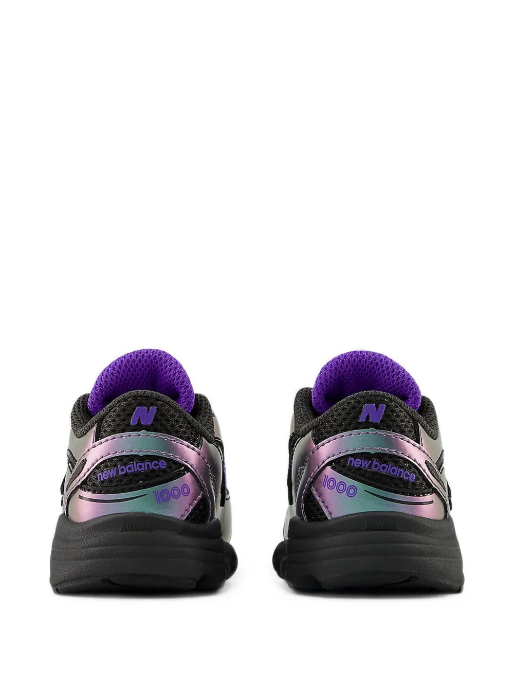 New Balance Kids 1000 Bungee iridescent sneakers Paars