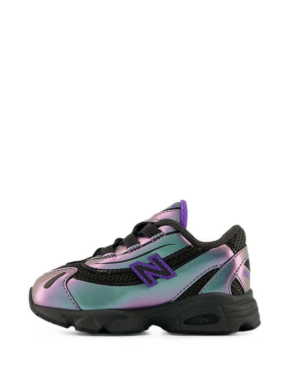 New Balance Kids 1000 Bungee iridescent sneakers Paars