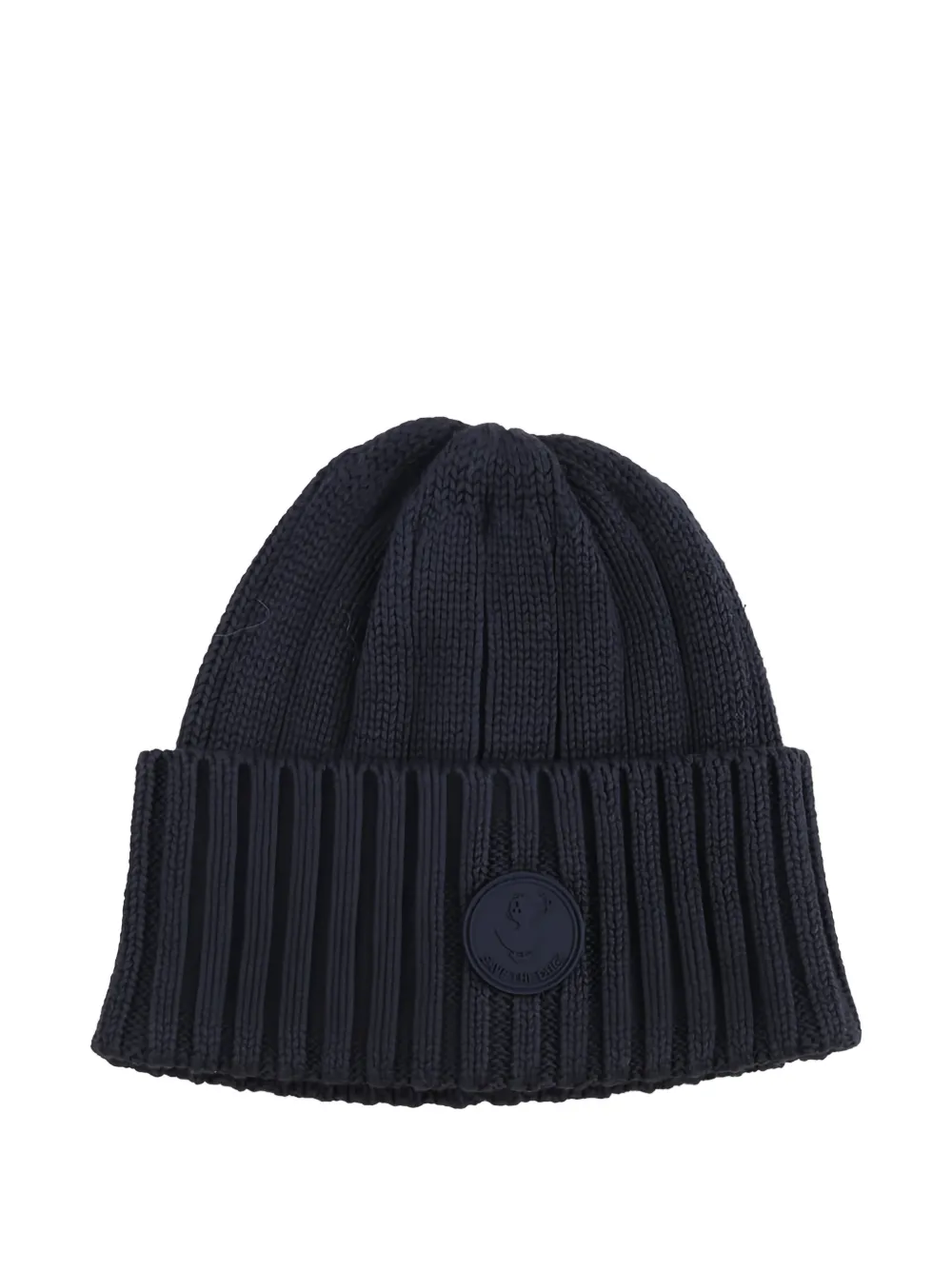 Save The Duck logo-patch beanie hat · One Size