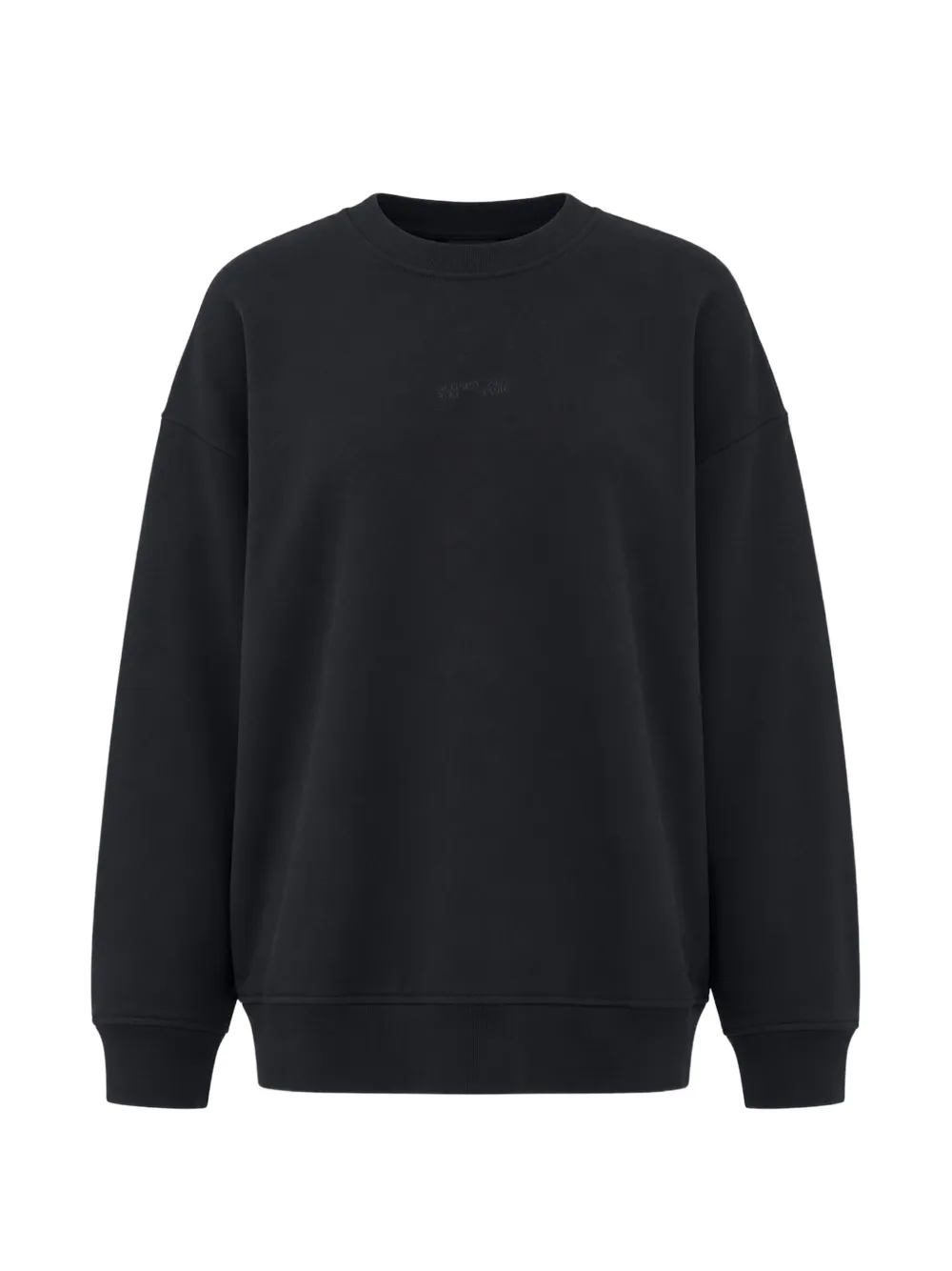 Closed Sweater met logo Zwart