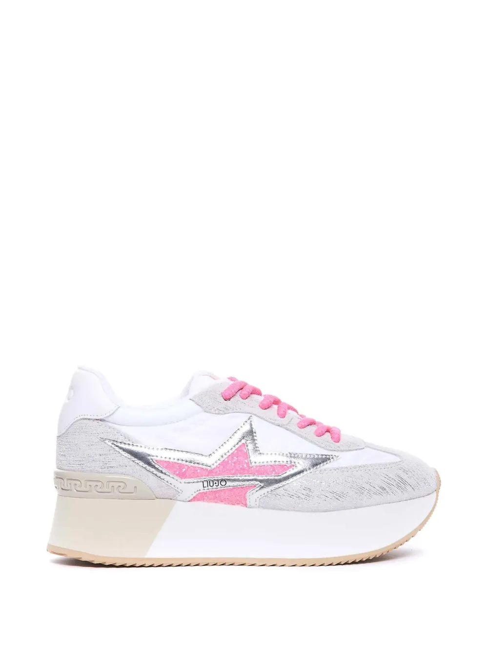 LIU JO Sneakers Dreamy 03 con glitter - Bianco