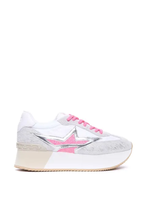 LIU JO zapatillas Dreamy 03 con estrella de purpurina y plataforma