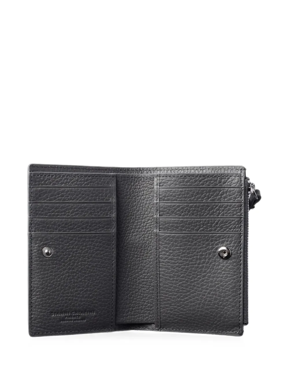GIANNI CHIARINI Portemonnee met logoprint Grijs